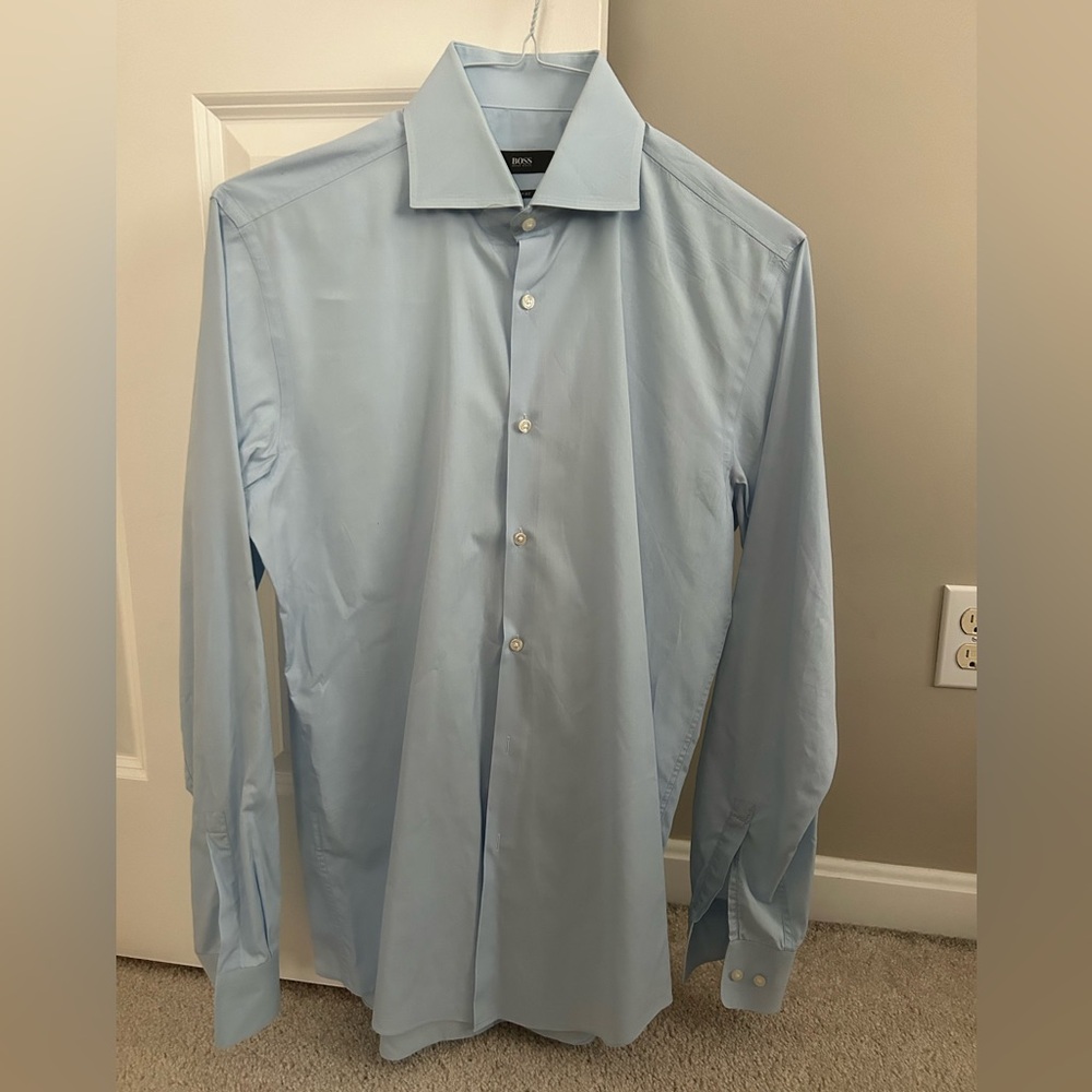 BOSS Hugo Boss Mens Button Down Shirt